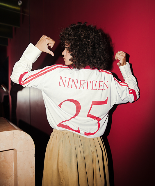 Jersey White & Red - Short Sleeve