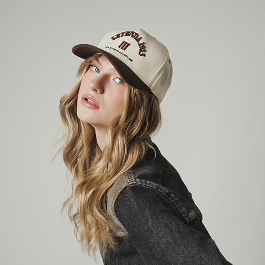 Brown & Cream 1925 Hat