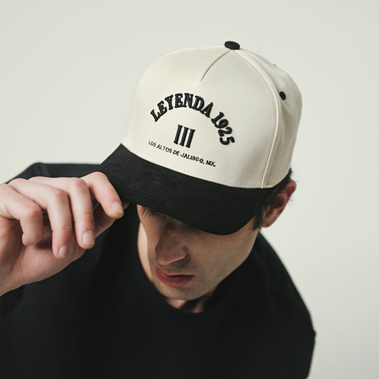 Black & Cream 1925 Hat